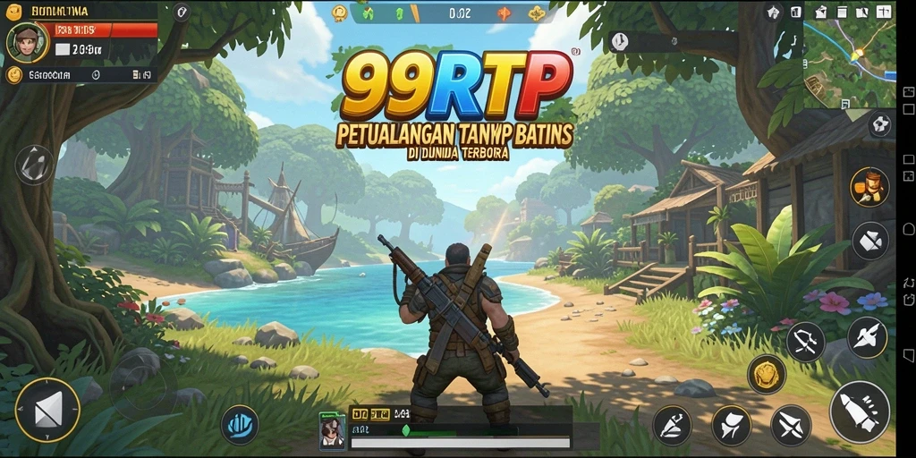 Gameplay 99RTP menunjukkan eksplorasi dunia yang seru dan luas.