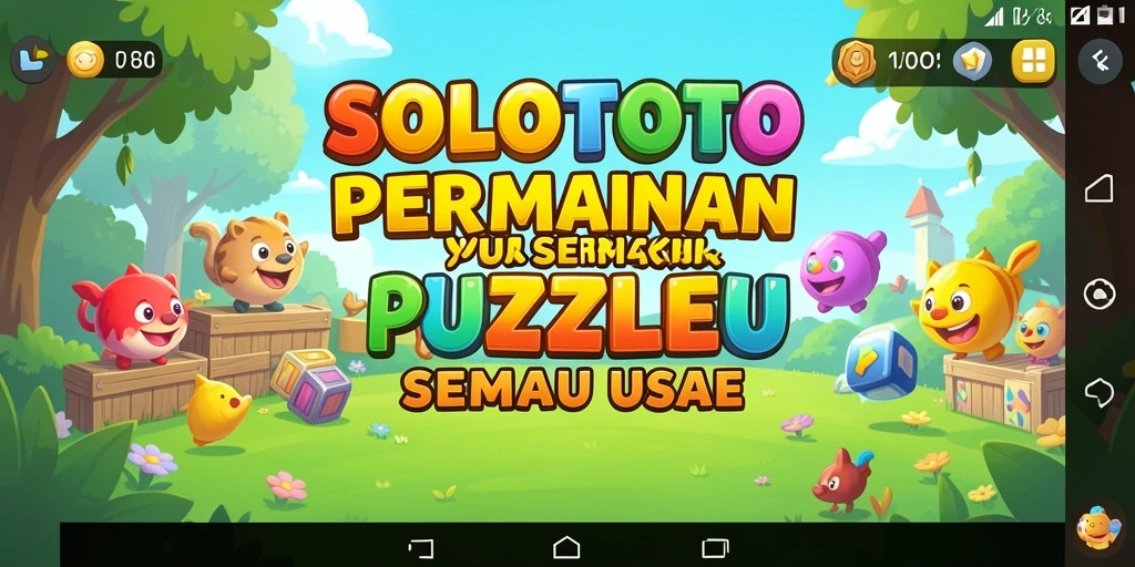 Tampilan gameplay seru dan menantang dari SOLOTOTO.