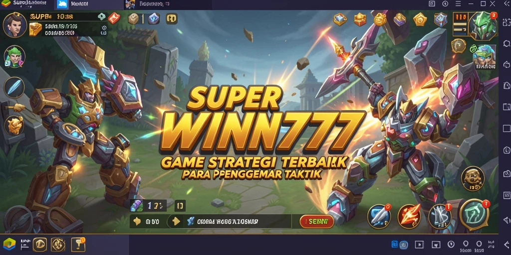 Tampilan menarik dari gameplay <strong>SUPERWIN777</strong> dengan aksi strategi yang mendebarkan.